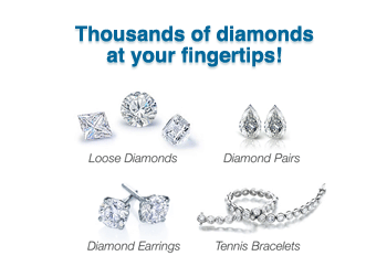 Thousands of diamonds at your fintertips!